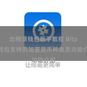 比特派钱包新手教程 Bitpie钱包支持的加密货币种类及功能介绍