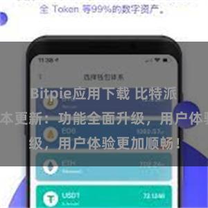 Bitpie应用下载 比特派钱包最新版本更新：功能全面升级，用户体验更加顺畅！