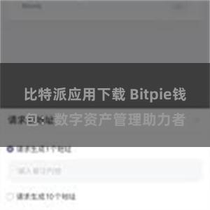 比特派应用下载 Bitpie钱包：数字资产管理助力者