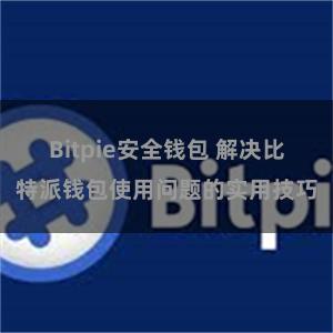 Bitpie安全钱包 解决比特派钱包使用问题的实用技巧