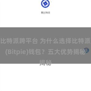 比特派跨平台 为什么选择比特派(Bitpie)钱包？五大优势揭秘