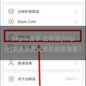 Bitpie新手 比特派(Bitpie)交易历史记录在哪里查看？